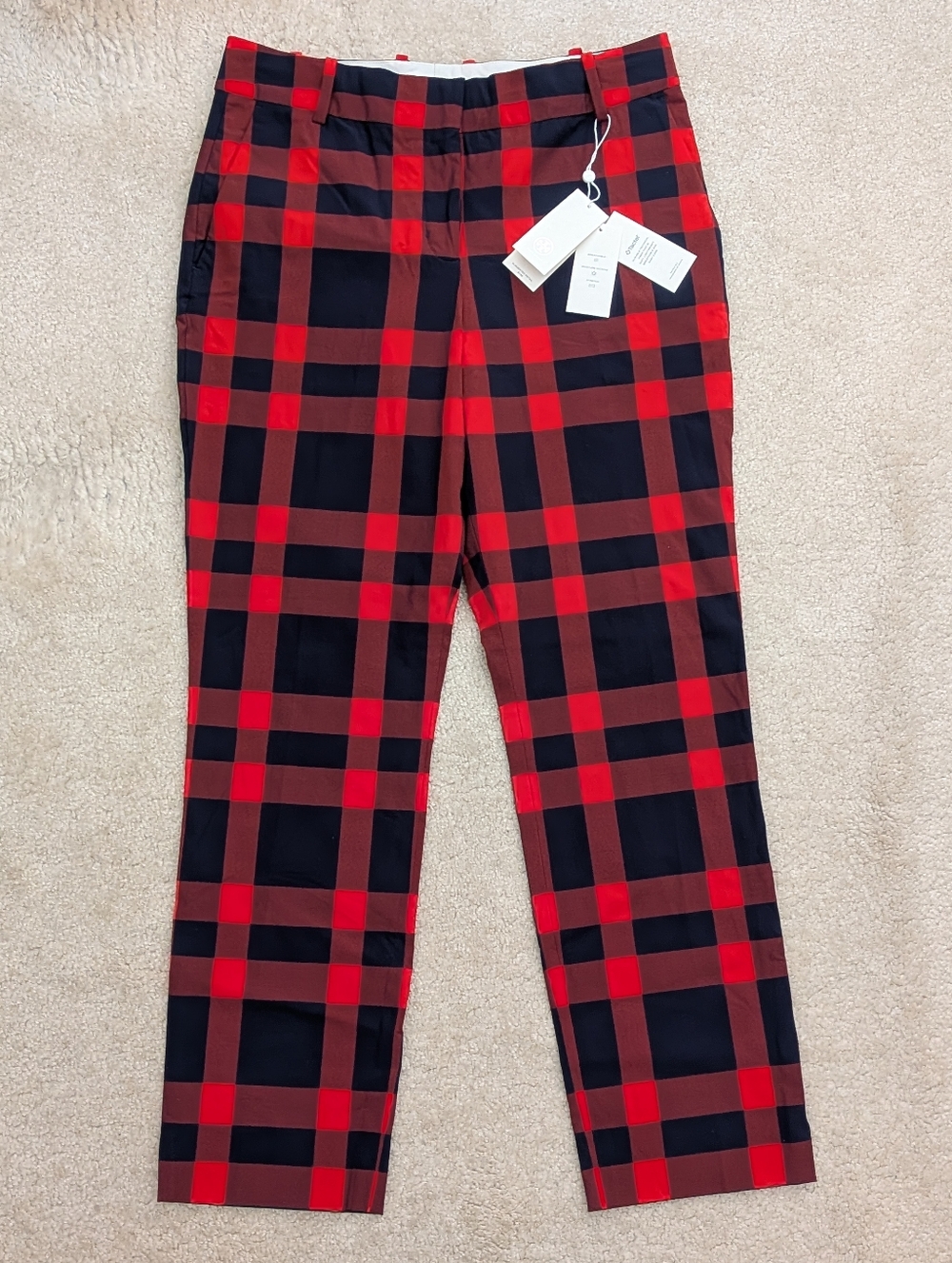 NWT Tory Burch Twill Golf Pants 6